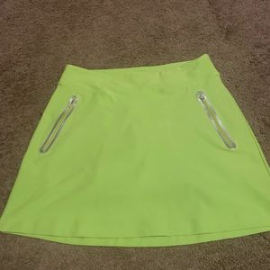 Neon green Nike Golf dri fit woman’s size m